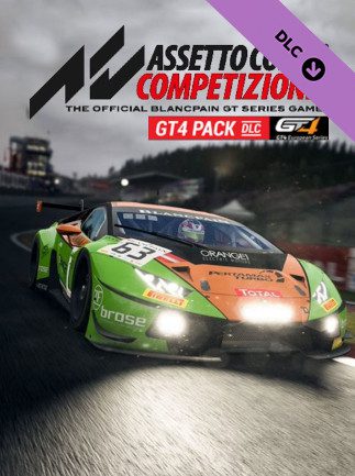 Assetto Corsa Competizione GT4 Pack PC Steam Key GLOBAL DLCS 3810 2