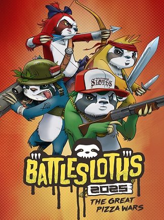 Battlesloths 2025 The Great Pizza Wars Steam Key GLOBAL ACTION SHOOTING 2052 2