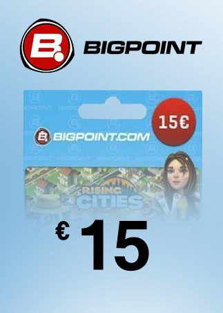 Bigpoint Code 15 EUR GLOBAL GAMING GIFT CARDS 52195 2