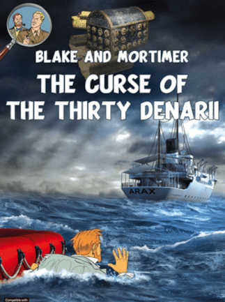 Blake and Mortimer The Curse of the Thirty Denarii PC Steam Key GLOBAL ADVENTURE 48878 2