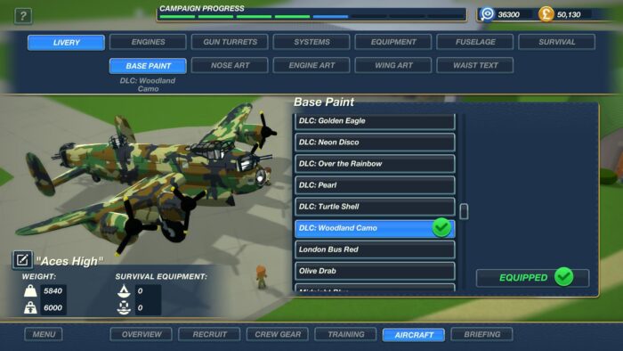 Bomber Crew Skin Pack Steam Key GLOBAL DLCS 44643 2 2