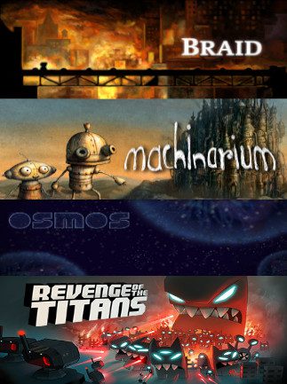 Braid Machinarium Osmos Revenge of The Titans Steam Key GLOBAL PUZZLE 44982 2