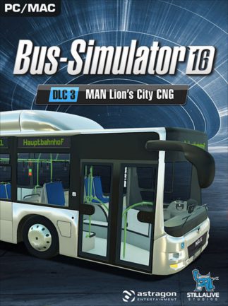 Bus Simulator 16 MAN Lions City CNG Pack DLC Steam Key GLOBAL DLCS 36107 2