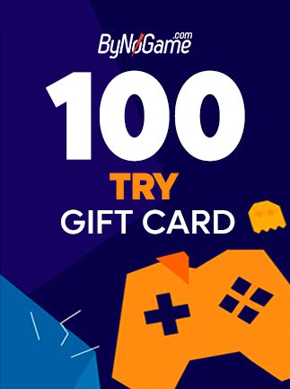 Bynogame.com Gift Card 100 TRY ByNoGame Key GLOBAL GIFT CARDS 16622 2