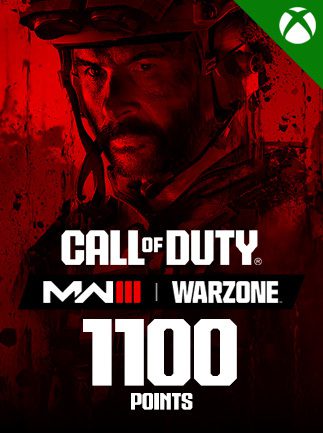 Call of Duty Modern Warfare III Warzone Points 1100 Points Xbox Series XS Xbox Live Key GLOBAL POINTS CURRENCIES 34611 2