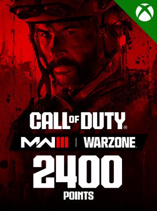 Call of Duty Modern Warfare III Warzone Points 2 400 Points Xbox Series XS Xbox Live Key GLOBAL POINTS CURRENCIES 45284 2