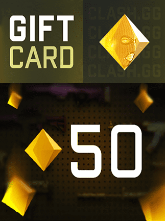 Clash.gg 50 Gems Key GLOBAL SPECIAL GIFT CARDS 28629 2