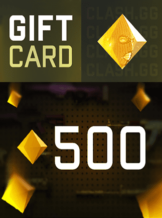 Clash.gg 500 Gems Key GLOBAL SPECIAL GIFT CARDS 39987 2