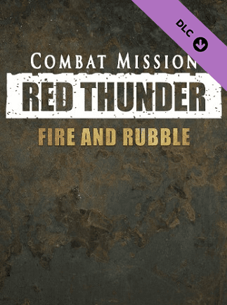 Combat Mission Red Thunder Fire and Rubble PC Steam Key GLOBAL DLCS 66513 2