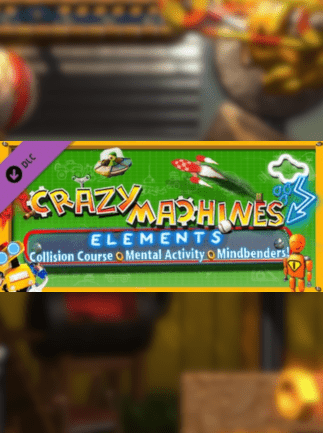 Crazy Machines Elements Collision Course Mental Activity PC Steam Key GLOBAL DLCS 19102 2