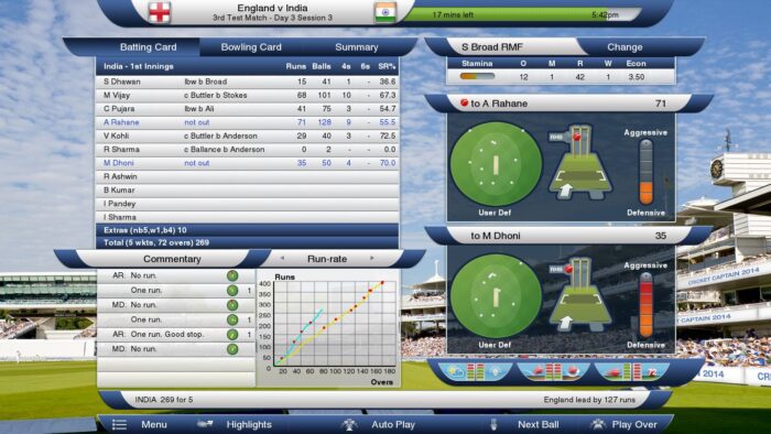 Cricket Captain 2014 Steam Key GLOBAL SIMULATOR 19126 2 9