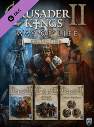 Crusader Kings II Way of Life Collection Steam Key GLOBAL DLCS 30308 2