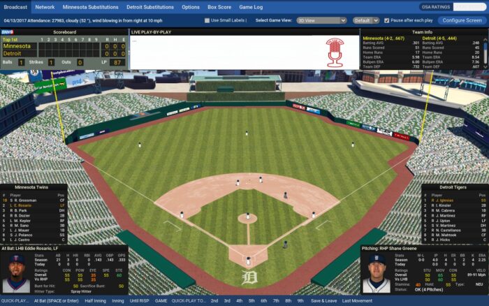 Out of the Park Baseball 18 Steam Key GLOBAL SIMULATOR 30193 2 2