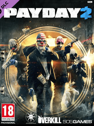 PAYDAY 2 E3 Jack Mask Steam Key GLOBAL DLCS 47881 2