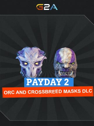 PAYDAY 2 Orc and Crossbreed Masks Steam Key GLOBAL DLCS 14025 2