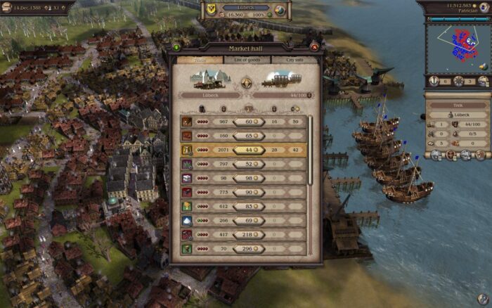 Patrician IV Rise of a Dynasty Steam Key GLOBAL DLCS 9822 2 6