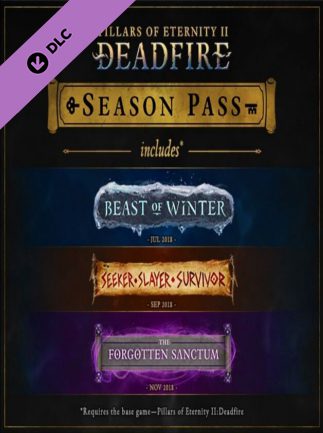 Pillars of Eternity II Deadfire Season Pass Steam Key GLOBAL DLCS 3497 2