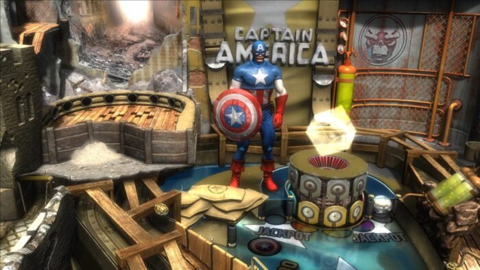 Pinball FX2 Captain America Table Steam Key GLOBAL DLCS 51413 2 2