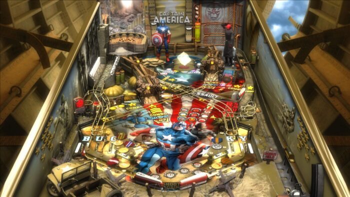 Pinball FX2 Captain America Table Steam Key GLOBAL DLCS 51413 2 3