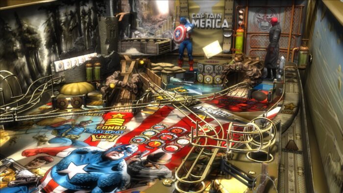 Pinball FX2 Captain America Table Steam Key GLOBAL DLCS 51413 2