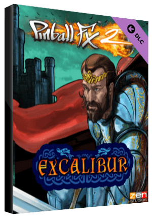 Pinball FX2 Excalibur Table Steam Key GLOBAL DLCS 19580 2