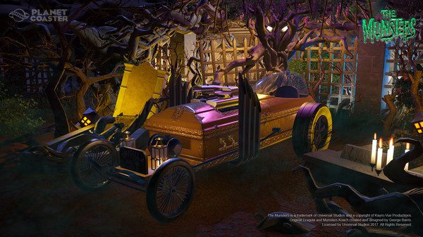 Planet Coaster The Munsters Munster Koach Construction Kit Steam Gift GLOBAL DLCS 50819 2 2