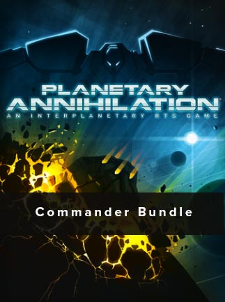 Planetary Annihilation Digital Deluxe Commander Bundle Steam Key GLOBAL STRATEGY 40688 2