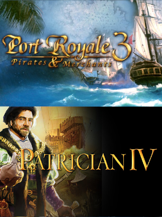 Port Royale 3 Gold and Patrician IV Gold Double Pack PC Steam Key GLOBAL STRATEGY 71003 2