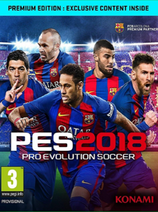 Pro Evolution Soccer 2018 Premium Edition Steam Key GLOBAL ACTION 11722 2