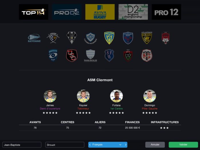 Pro Rugby Manager 2015 Steam Key GLOBAL SIMULATOR 36668 2 9