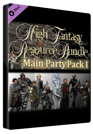 RPG Maker High Fantasy Main Party Pack 1 Steam Key GLOBAL DLCS 44903 2