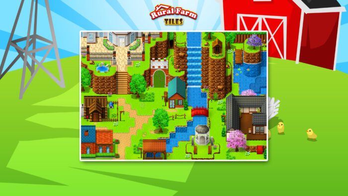 RPG Maker Rural Farm Tiles Resource Pack Steam Key GLOBAL DLCS 44627 2 2