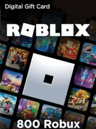 Roblox Gift Card PC 800 Robux Roblox Key GLOBAL POINTS CURRENCIES 3062 2