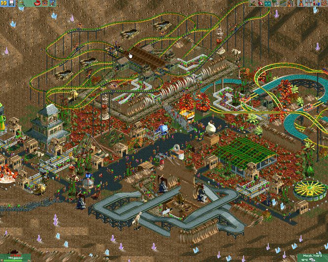 RollerCoaster Tycoon 2 Triple Thrill Pack Steam Gift GLOBAL SIMULATOR 54645 2 6