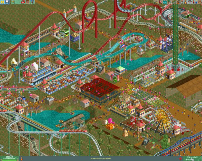 RollerCoaster Tycoon 2 Triple Thrill Pack Steam Key GLOBAL SIMULATOR 11055 2 12