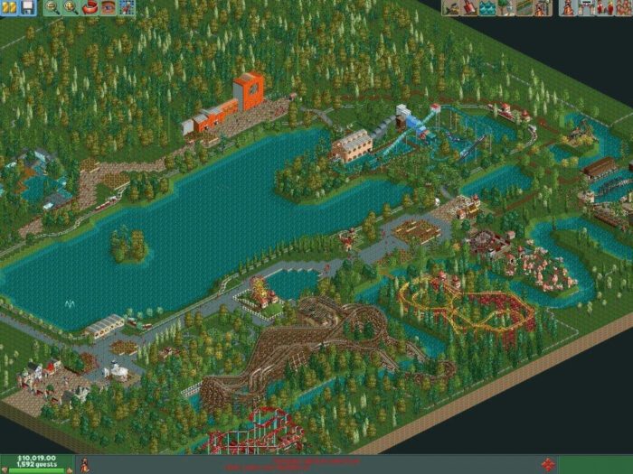 RollerCoaster Tycoon 2 Triple Thrill Pack Steam Key GLOBAL SIMULATOR 11055 2 14