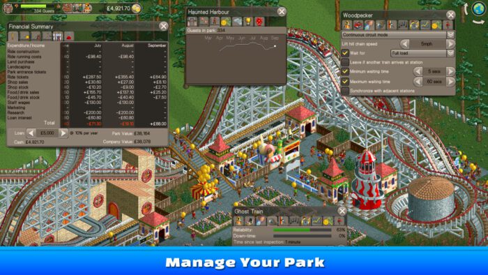 RollerCoaster Tycoon Classic Steam Key GLOBAL SIMULATOR 15044 2 4