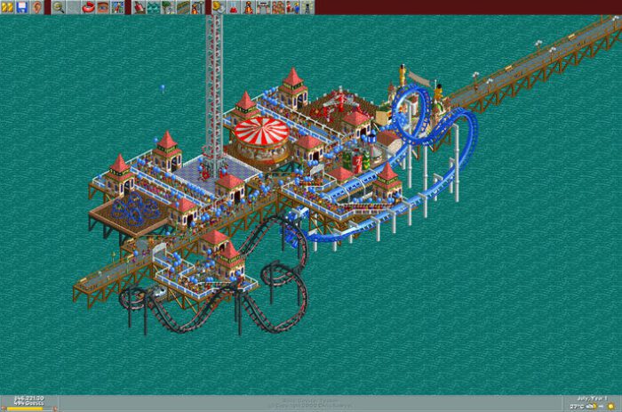 RollerCoaster Tycoon Deluxe GOG.COM Key GLOBAL ACTION SHOOTING 10391 2 2