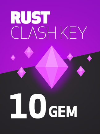 Rust Clash 10 Gems Clash.gg Key GLOBAL GIFT CARDS 6304 2