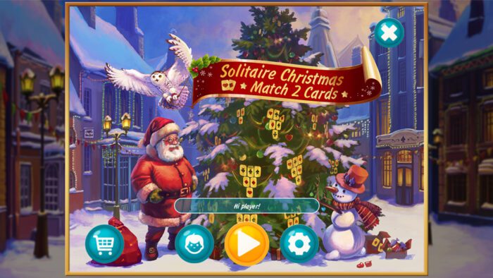 Solitaire Christmas. Match 2 Cards Steam Gift GLOBAL PUZZLE 48821 2 4