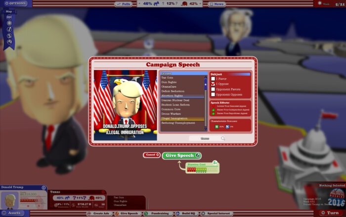 The Political Machine 2016 Steam Key GLOBAL STRATEGY 8612 2 5