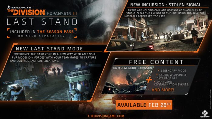 Tom Clancys The Division Last Stand Steam Gift GLOBAL DLCS 54454 2 3