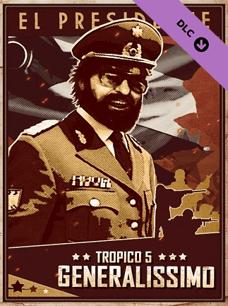 Tropico 5 Generalissimo Steam Key GLOBAL DLCS 32639 2