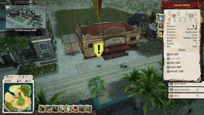 Tropico 5 Inquisition Steam Key GLOBAL DLCS 16107 2 3