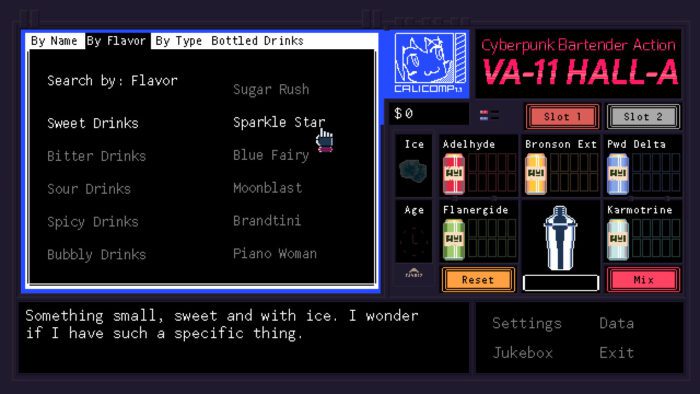 VA 11 Hall A Cyberpunk Bartender Action Steam Key GLOBAL ADVENTURE 48365 2