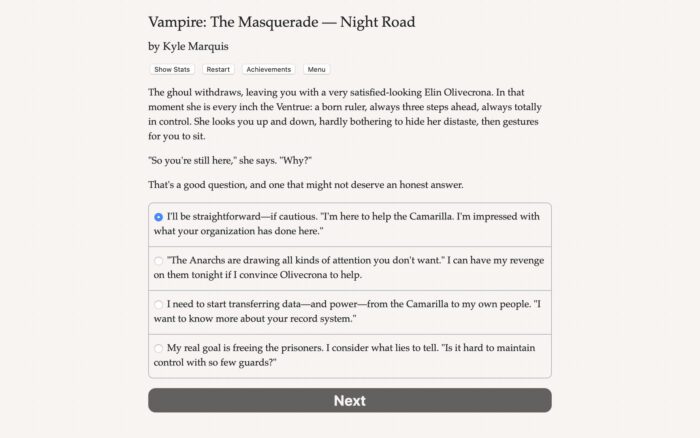 Vampire The Masquerade — Night Road PC Steam Key GLOBAL INDIE 57669 2 6