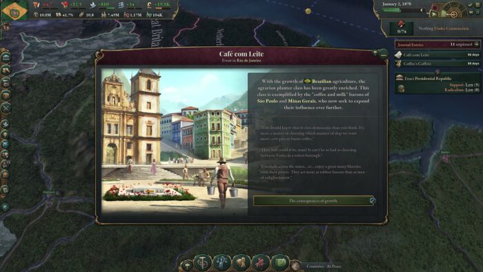 Victoria 3 Colossus of the South PC Steam Key GLOBAL EXTRA CONTENT 69096 2 1