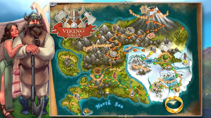 Viking Saga The Cursed Ring Steam Key GLOBAL ADVENTURE 12940 2 1