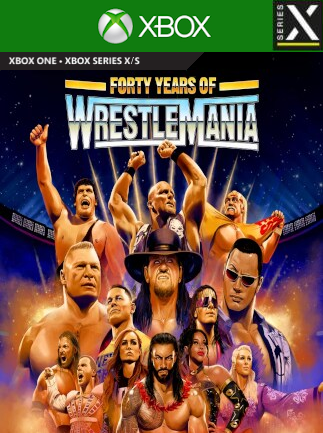 WWE 2K24 40 Years of Wrestlemania Xbox Series XS Xbox Live Key GLOBAL SPORTS 72590 2