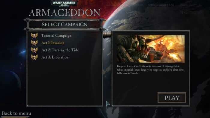 Warhammer 40000 Armageddon Steam Key GLOBAL STRATEGY 14014 2 2